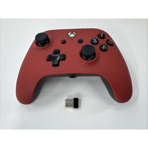 Power A Controller for XBox One Matte Red No Cord WORKS 1511648-01